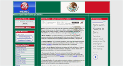 Desktop Screenshot of mexico24.org