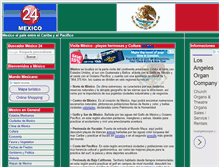 Tablet Screenshot of mexico24.org